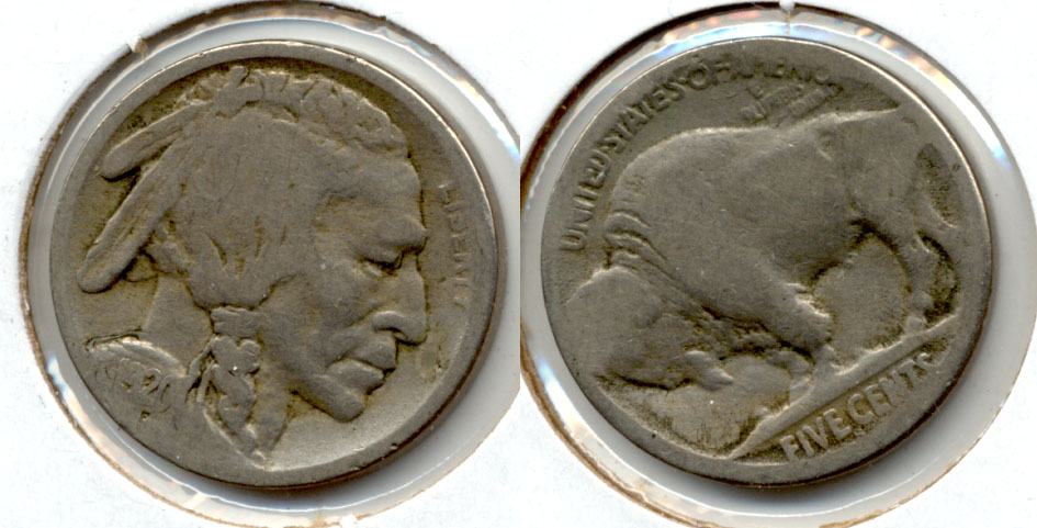 1920-S Buffalo Nickel AG-3 bd