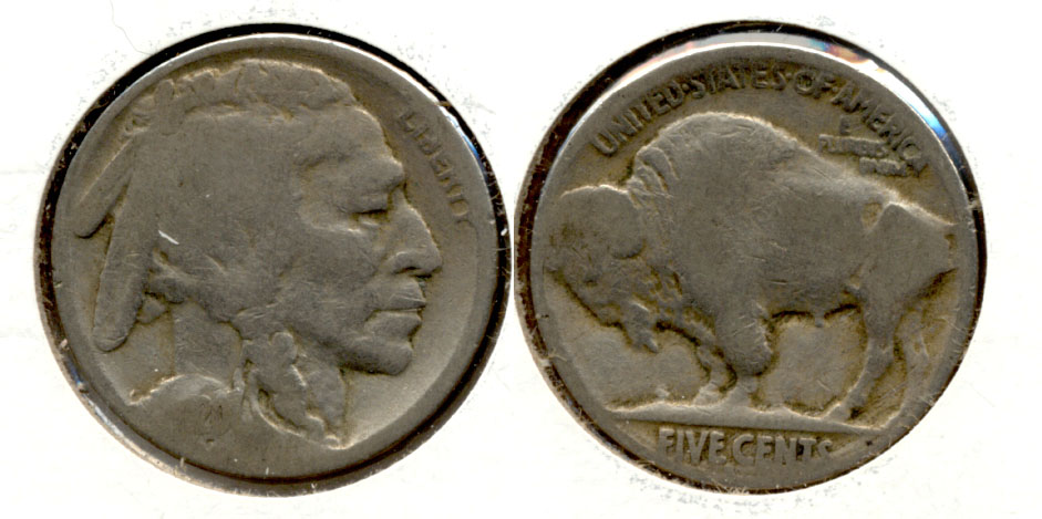 1920-S Buffalo Nickel AG-3 bi