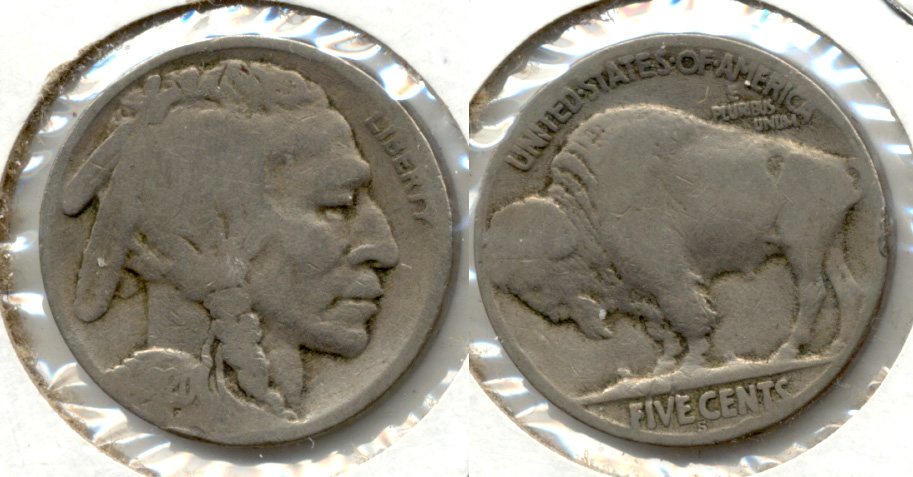 1920-S Buffalo Nickel AG-3 bn