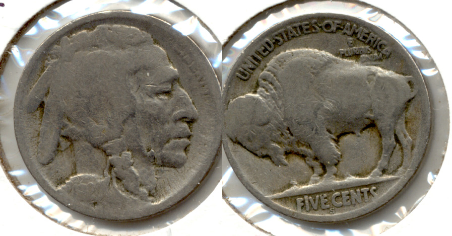 1920-S Buffalo Nickel AG-3 bt