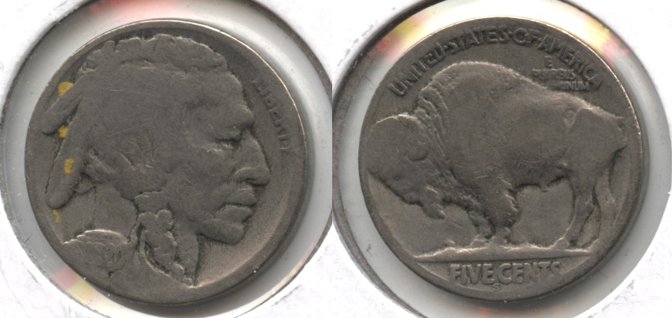 1920-S Buffalo Nickel AG-3 #by