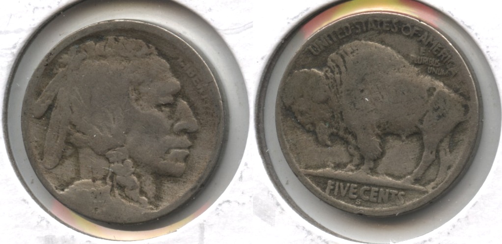 1920-S Buffalo Nickel AG-3 #bz