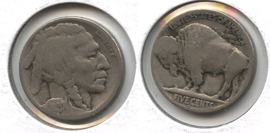 1920-S Buffalo Nickel AG-3 #ca
