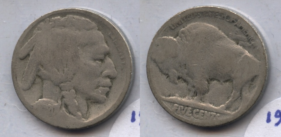 1920-S Buffalo Nickel AG-3 #cb