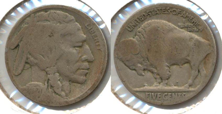 1920-S Buffalo Nickel AG-3 k