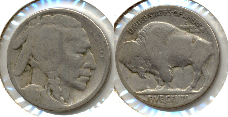 1920-S Buffalo Nickel AG-3 n