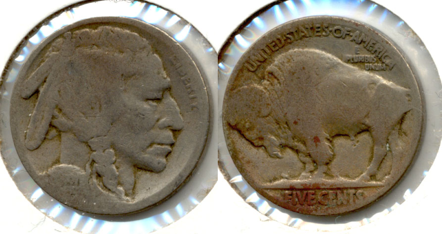 1920-S Buffalo Nickel AG-3 r