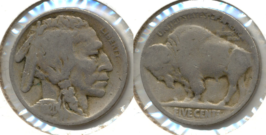 1920-S Buffalo Nickel Good-4 ah