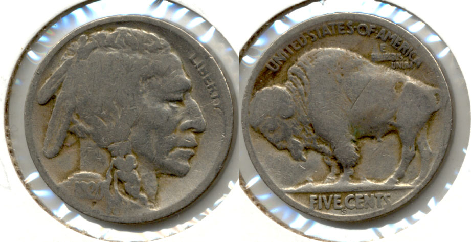 1920-S Buffalo Nickel Good-4 ao