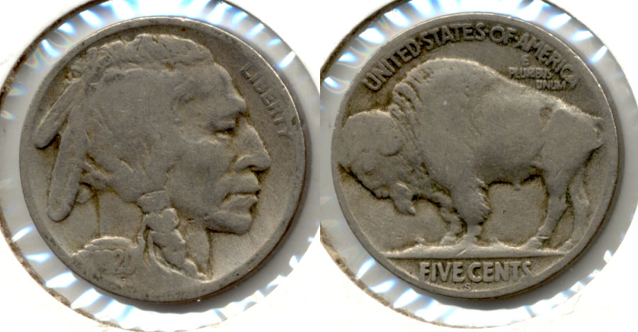 1920-S Buffalo Nickel Good-4 aq
