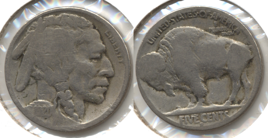 1920-S Buffalo Nickel Good-4 au