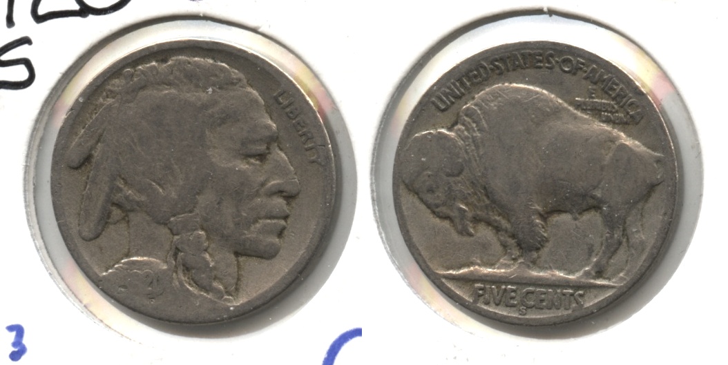 1920-S Buffalo Nickel Good-4 #bb