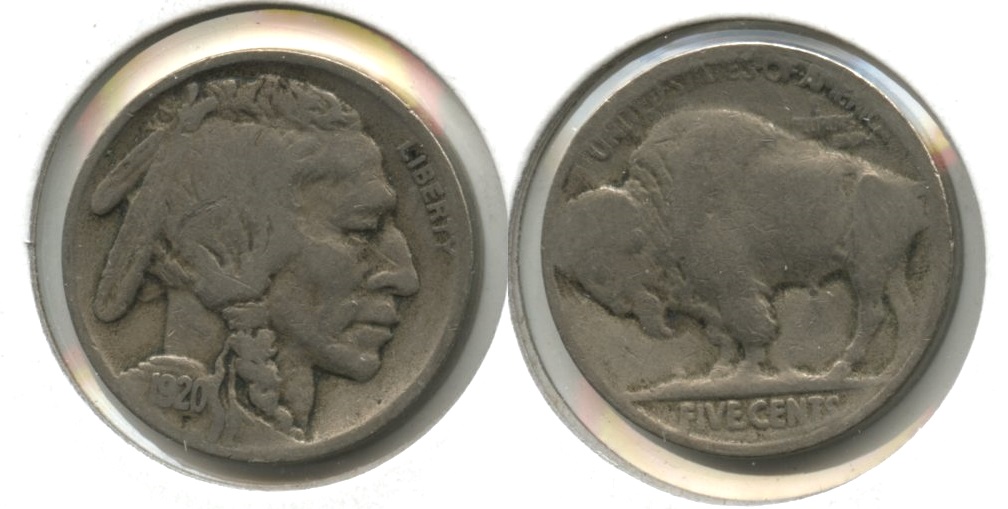 1920-S Buffalo Nickel Good-4 #bg