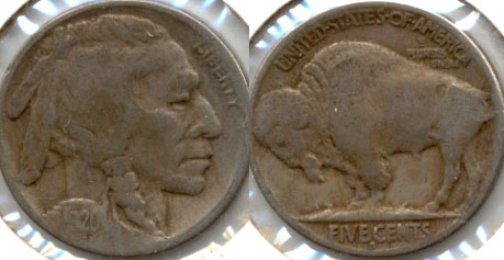 1920-S Buffalo Nickel Good-6