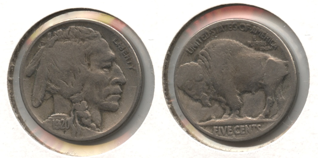 1920-S Buffalo Nickel VG-8 #d