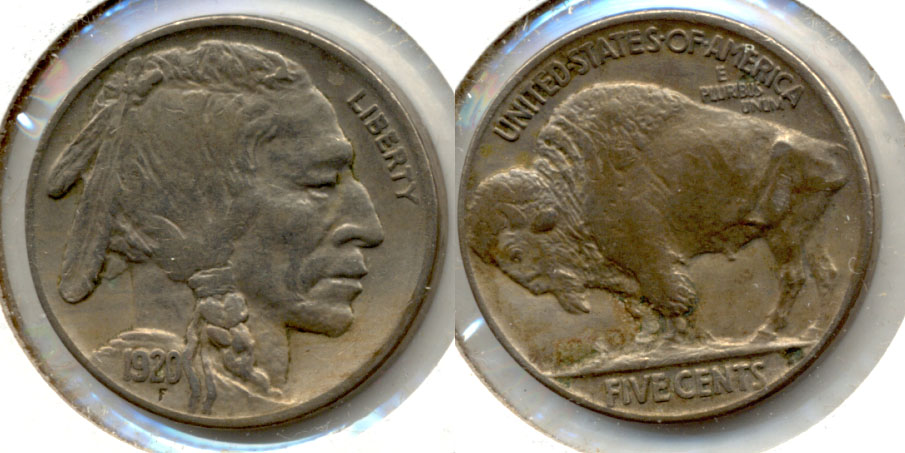 1920 Buffalo Nickel EF-40