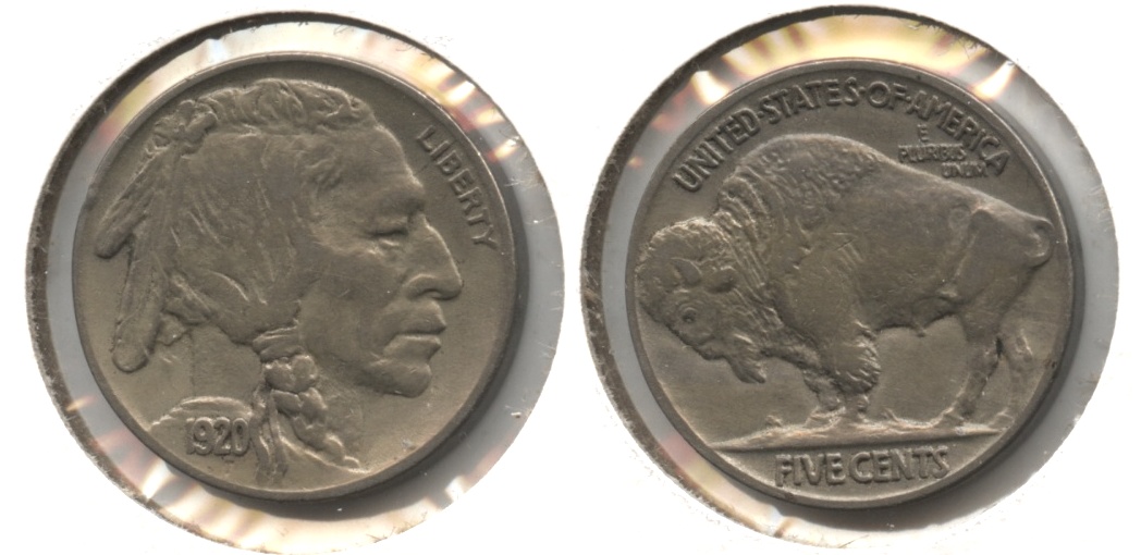 1920 Buffalo Nickel EF-40 #c