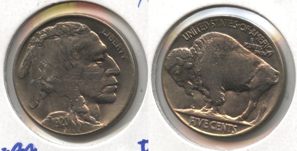 1920 Buffalo Nickel MS-60 #a