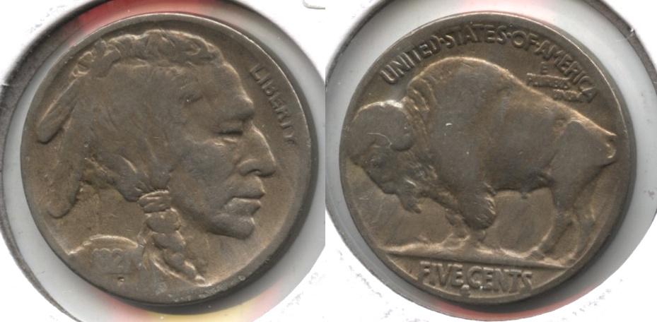 1921-S Buffalo Nickel Good-6
