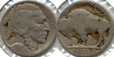 1923-S Buffalo Nickel AG-3 d