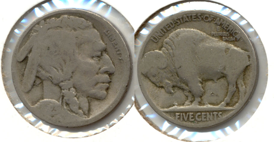 1923-S Buffalo Nickel AG-3 k