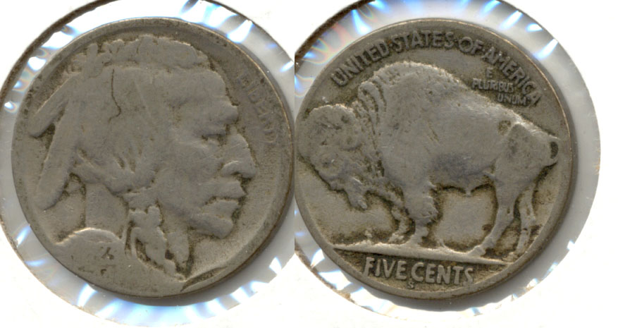 1923-S Buffalo Nickel AG-3 n