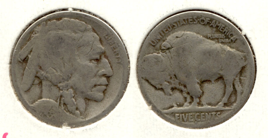 1923-S Buffalo Nickel AG-3 p