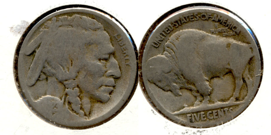 1923-S Buffalo Nickel AG-3 r