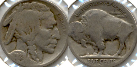 1923-S Buffalo Nickel Good G-4 a