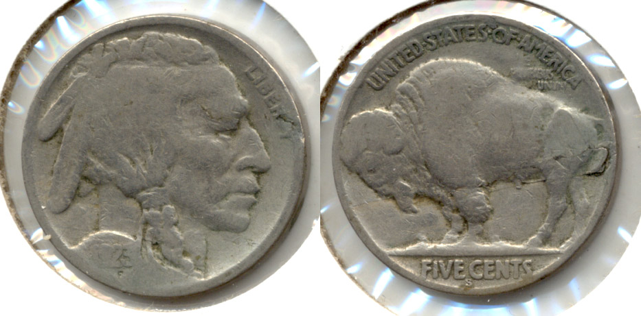 1923-S Buffalo Nickel Good-4 ab Lamination