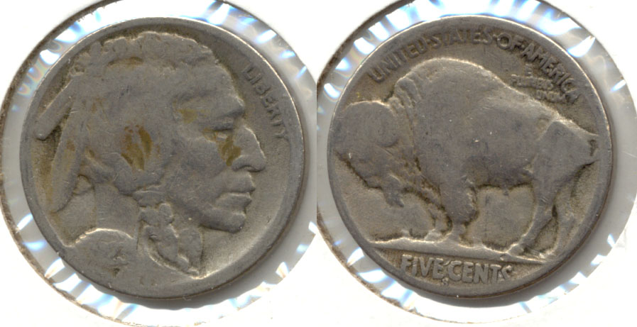 1923-S Buffalo Nickel Good G-4 ax