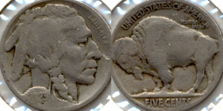 1923-S Buffalo Nickel Good G-4 b