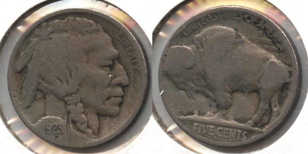 1923-S Buffalo Nickel Good-4 #bx
