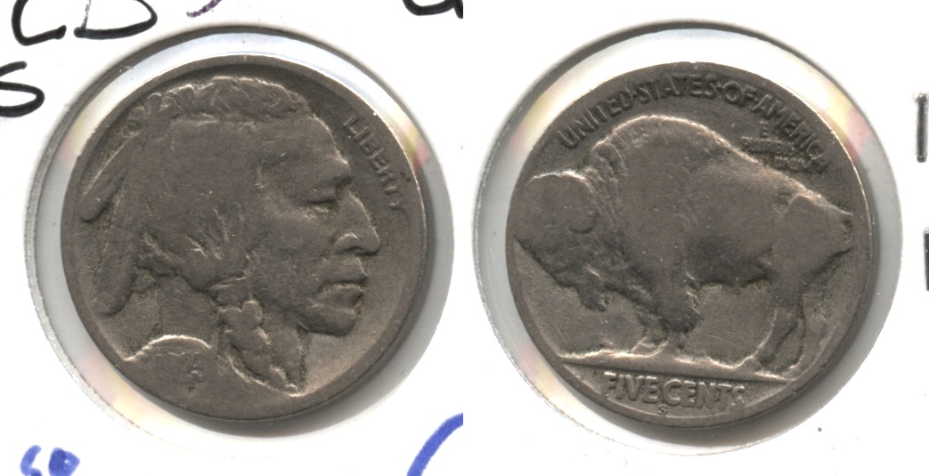 1923-S Buffalo Nickel Good-4 #ck