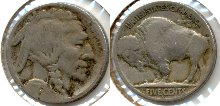 1923-S Buffalo Nickel Very Good VG-8 b