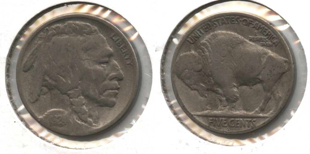 1924-S Buffalo Nickel Fine-12