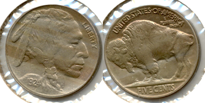 1924 Buffalo Nickel Mint State MS-63