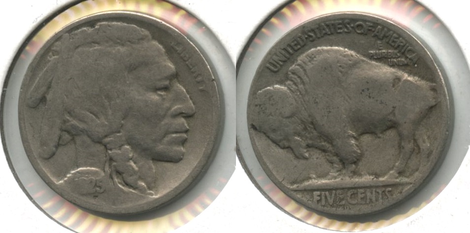 1925-D Buffalo Nickel Good-4 #a