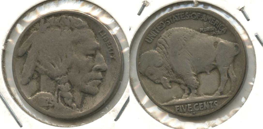 1925-D Buffalo Nickel VG-8 #a