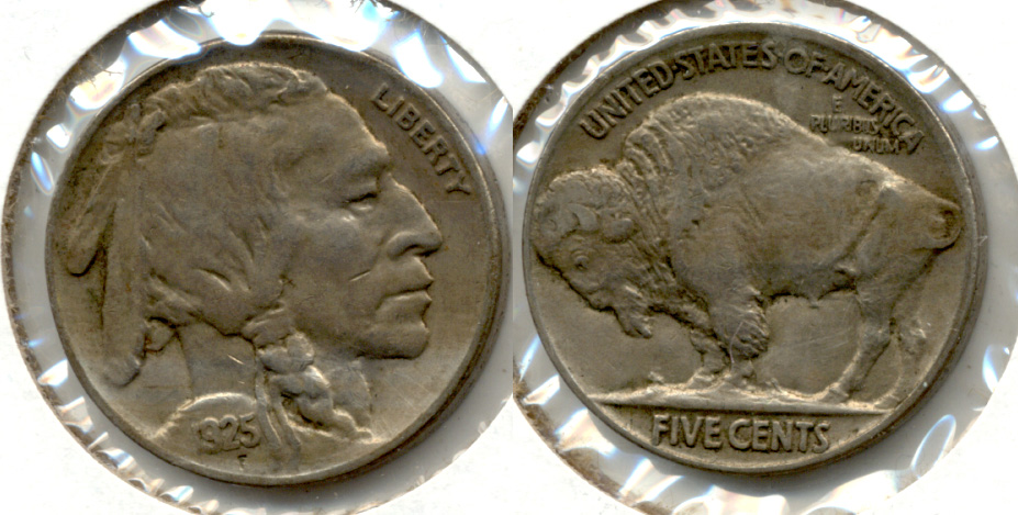 1925 Buffalo Nickel EF-40