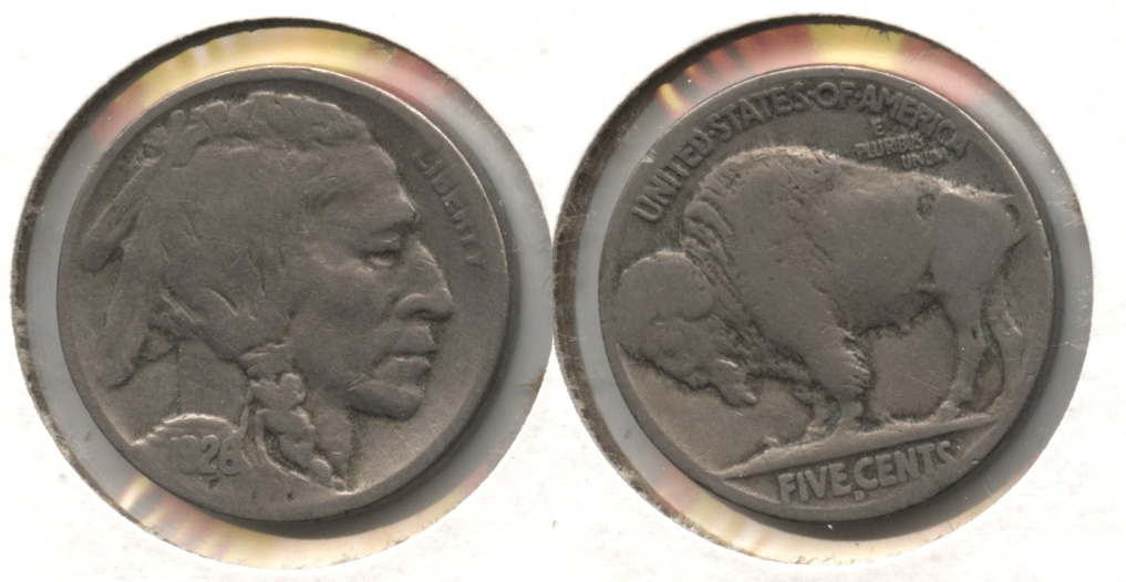 1926-D Buffalo Nickel VG-8 #a