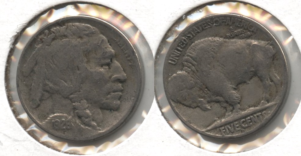 1926-D Buffalo Nickel VG-8 #c