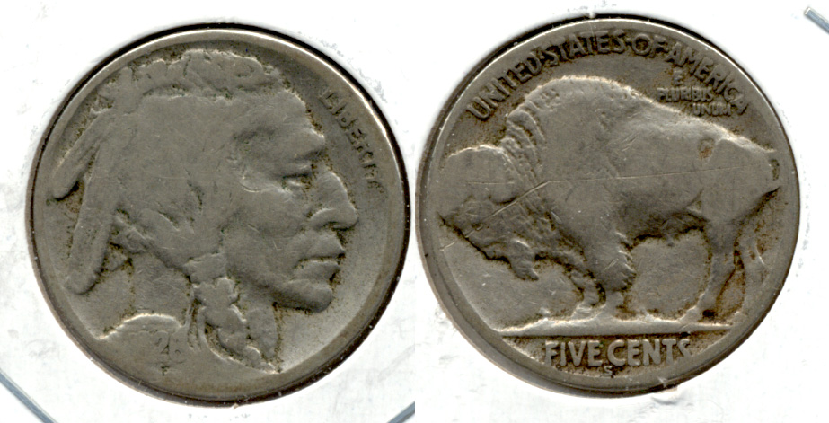 1926-S Buffalo Nickel AG-3