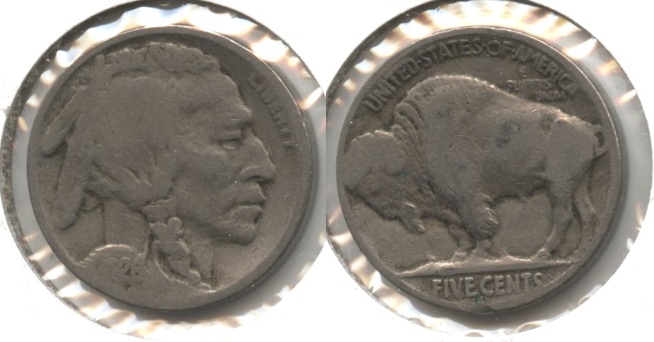 1926-S Buffalo Nickel AG-3 #e