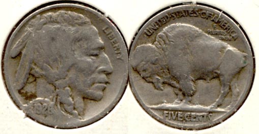 1926-S Buffalo Nickel VG-8