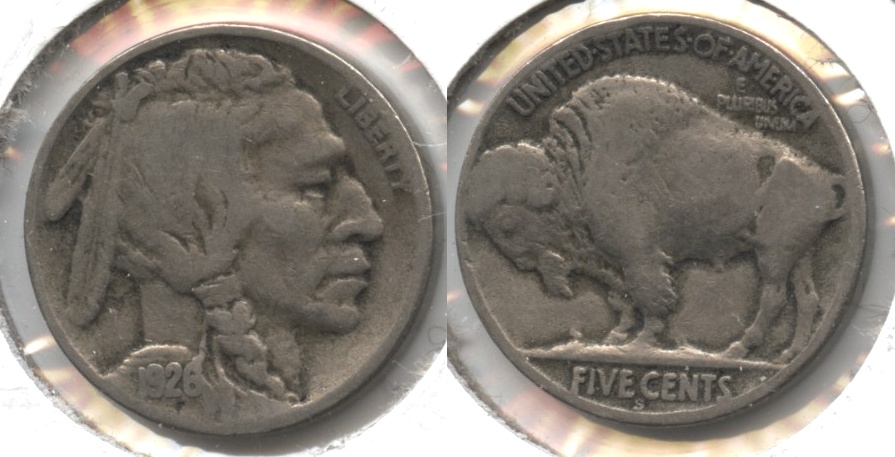 1926-S Buffalo Nickel VG-8 #a