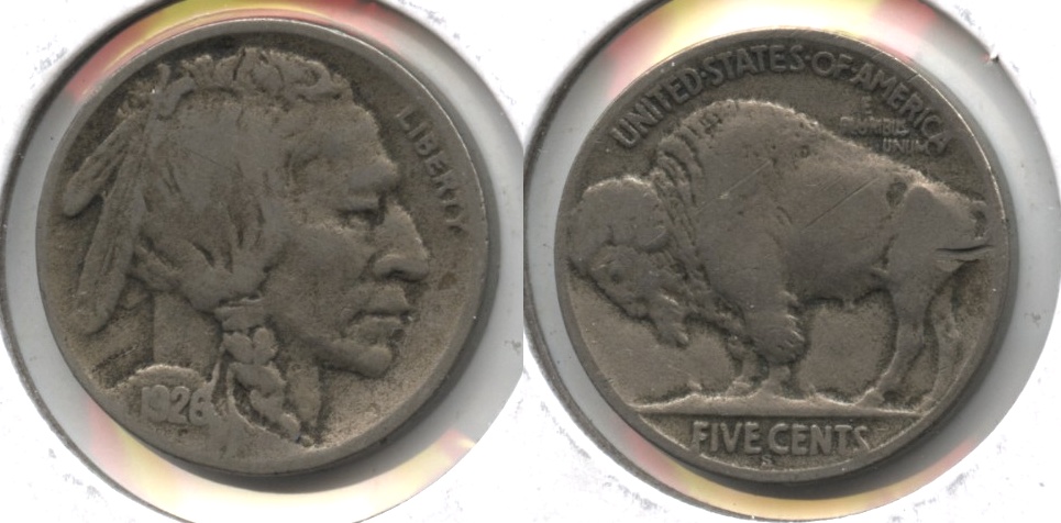 1926-S Buffalo Nickel VG-8 #b