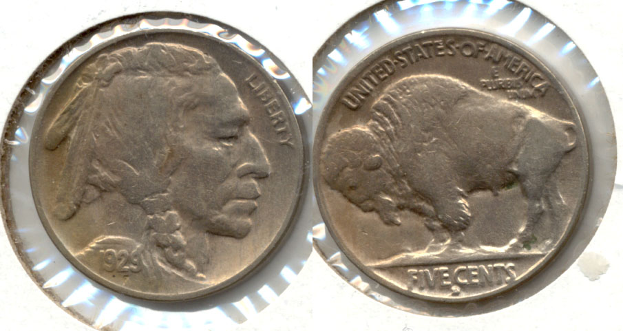 1929-D Buffalo Nickel EF-40