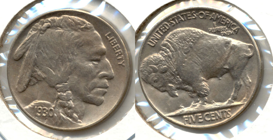 1930 Buffalo Nickel AU-58