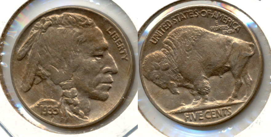 1935 Buffalo Nickel AU-50 c